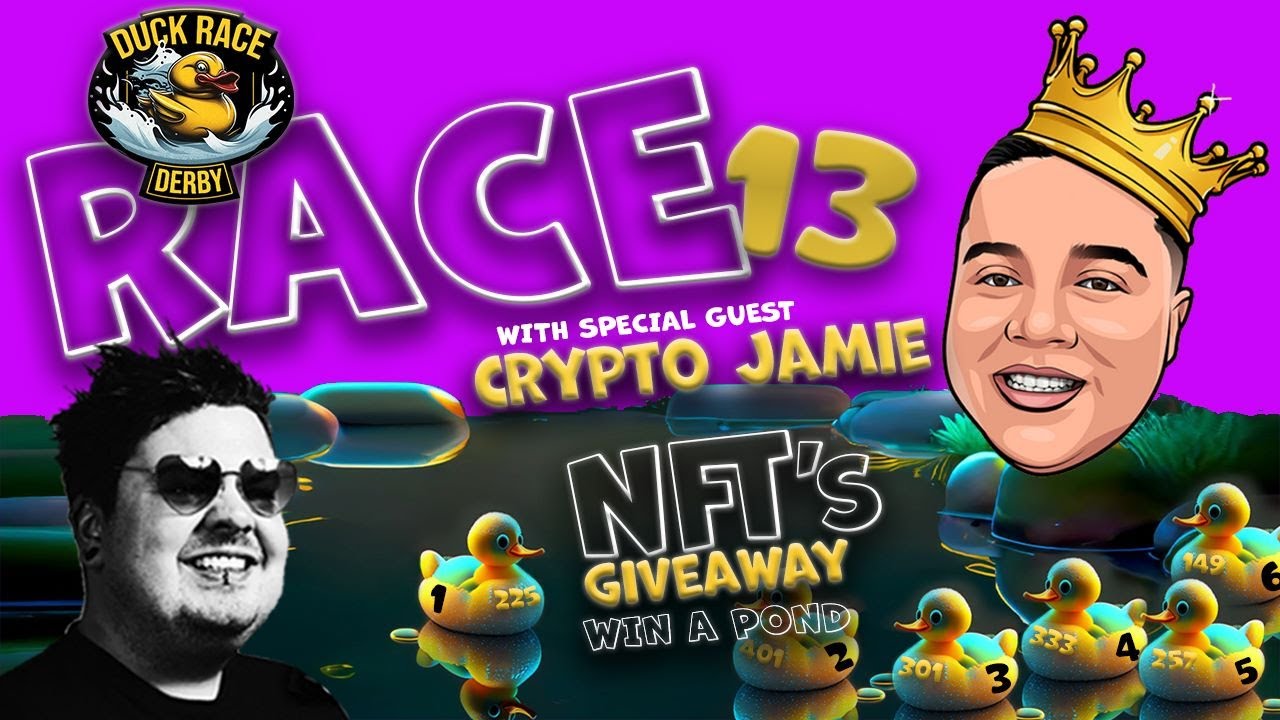 Race week 13 Duck Race Derby  - Live with Crypto Jamie