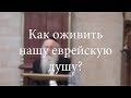 Как оживить нашу еврейскую душу?