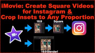 iMovie: create square videos and Crop PiP insets to ANY aspect ratio screenshot 4