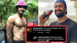 Vicky Kaushal Is Keeping A Check On Buddy Ishaan Khatter From His Balcony With A Pair Of Binoculars
