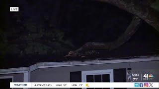 Storms sweep through Kansas City area overnight