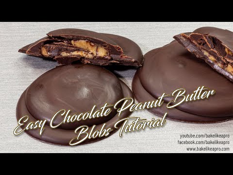 Yummy Chocolate Peanut Butter Blobs Tutorial