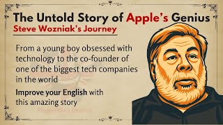 A1-A2 Improve Your English With Story | Steve Wozniak’s Journey – The Genius Behind Apple 🍏💡