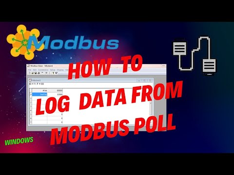 😧😧How to log the data from Modbus Poll tool ☘️ with Demo on Windows |RS-485| Serial Communication💥💥💥