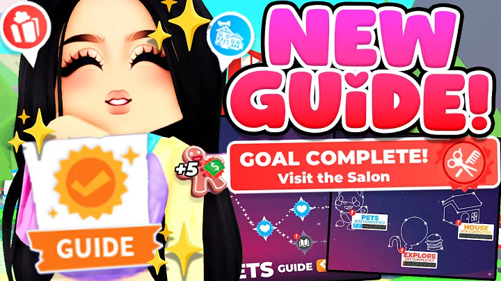 NEW Adopt Me Guide = FREE Items! How to Use It (New Tasks & Icons)