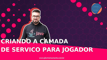 Criando a camada de servico para jogador