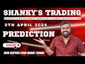 9th APRIL2024 Tomorrow&#39;s Market Predictions for Bank Nifty  &amp; Nifty 50: Expert Analysis and Insights