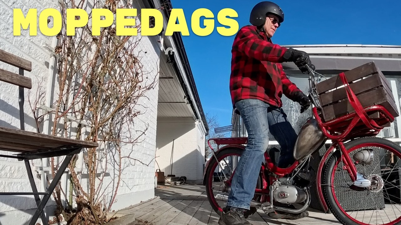 Släpper ut mopeden och avslöjar en hemlis🤫