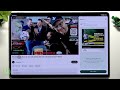 HONOR MagicPad 4 – Picture-in-Picture(화면속화면) 사용 방법