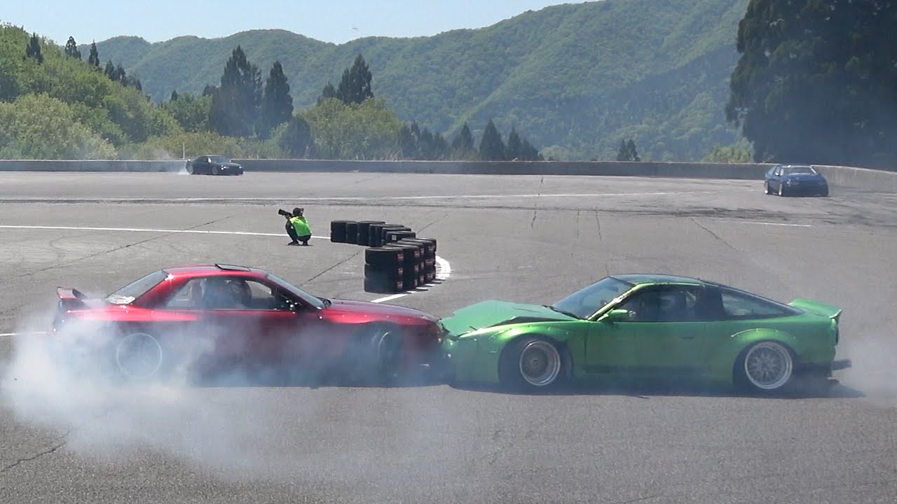 フリー走行】正面衝突大クラッシュ😱ドリドレ走2024 DRIFT ドリフト