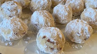 Butter Pecan Snowball Cookies