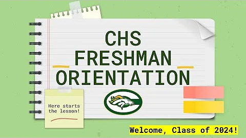 Freshman Orientation 2020