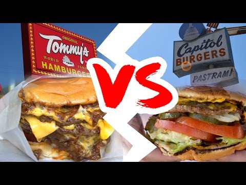 BK RODEO KING ☆vs☆ Carl's Jr DOUBLE WESTERN BACON CHEES ...