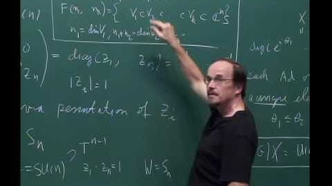 Programa de Doutorado: Lie Groups, Representation Theory and Symmetric Spaces - Aula 15