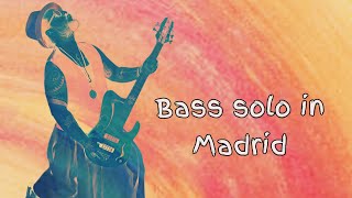 Munir Hossn trio - Bass solo in Madrid