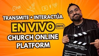 🤯 Plataforma GRATUITA para iglesias para transmitir e interactuar en vivo - Church Online Platform screenshot 4