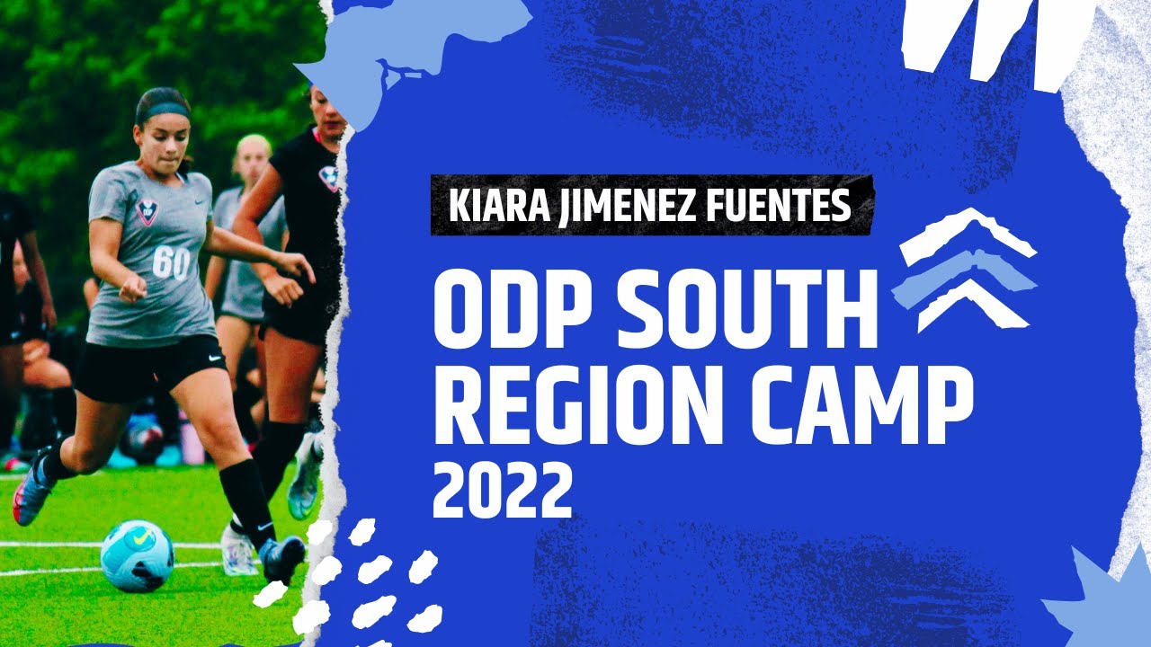 Kiara Jimenez Fuentes ODP South Region Camp 2022 Defender Class