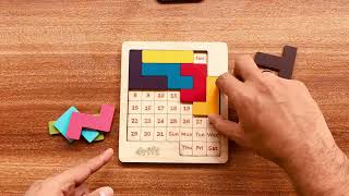 Daily Calendar Puzzle - June 15, 2024 Saturday | Ravi Garimella