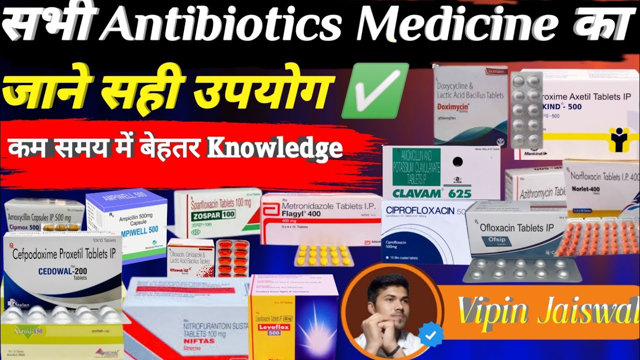 All antibiotics Medicine 💊 Name And Use All Antibiotics Medicine in