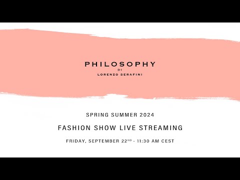 Philosophy di Lorenzo Serafini Spring Summer 2024 Show