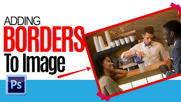 Photoshop playbook : How to add borders to image or design