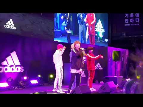 [181228] 아디다스 윈터나잇 위너-입장 & Love me Love me