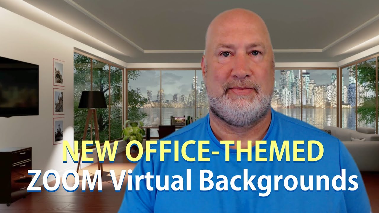 Zoom New Video Virtual Backgrounds Announcement YouTube