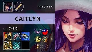 Caitlyn Mid vs Kassadin - TW Master Patch 26.11