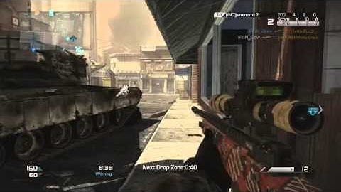 Call Of Duty Ghosts Sniping On Warhawk DropZone