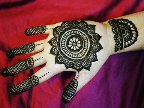 Beautiful Mehndi Circle Design Latest Circle Mehndi Designs