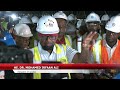 New Demerara River Bridge Fully Linked from East to West, as Final Concrete Poured