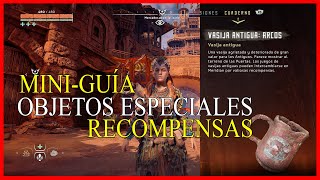 "🏹 Horizon Zero Dawn Mini-Guía: OBJETOS ESPECIALES y RECOMPENSAS | Coleccionables y Estrategias" screenshot 5