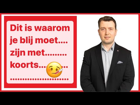 Dit is waarom je BLIJ moet zijn met koorts!