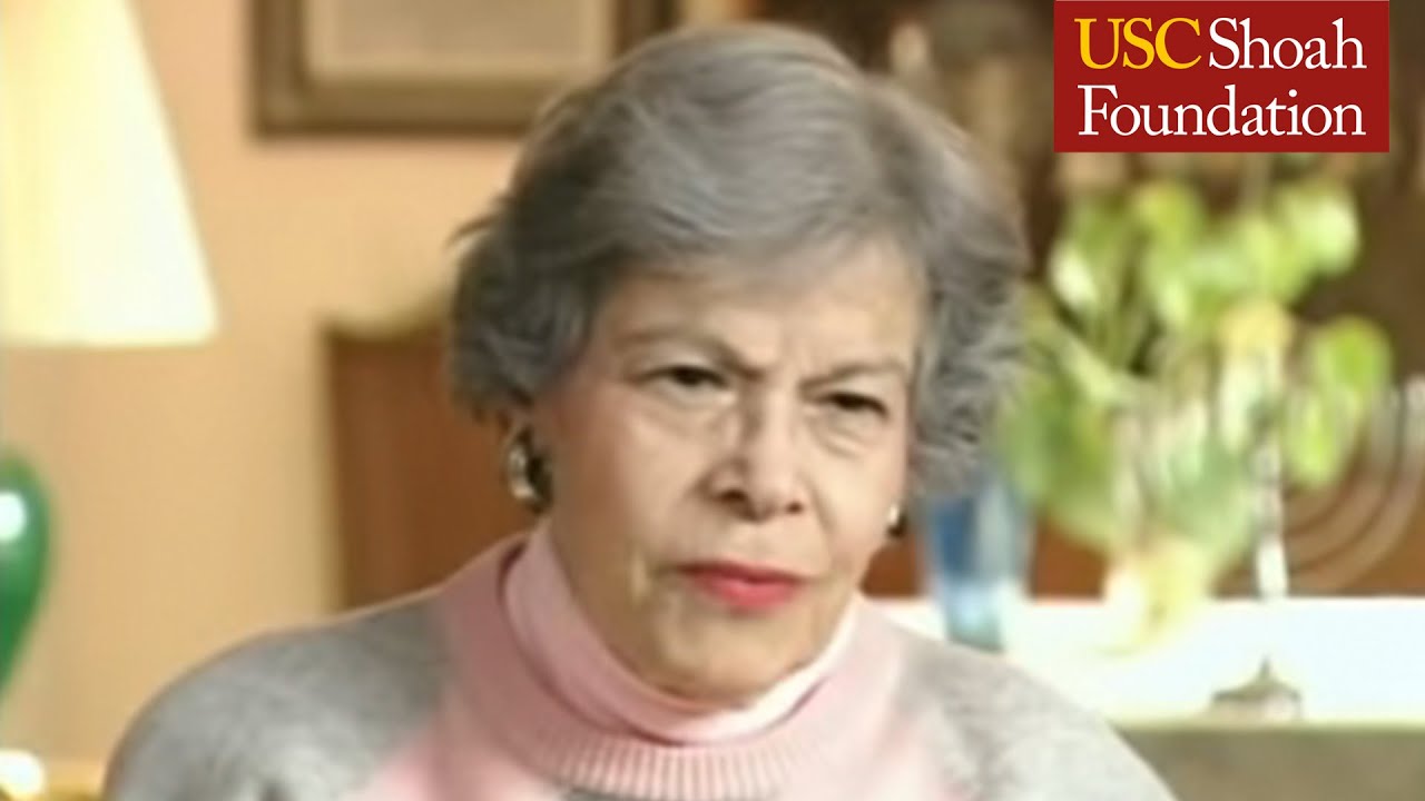 Jewish Survivor Diana Golden Testimony | USC Shoah Foundation