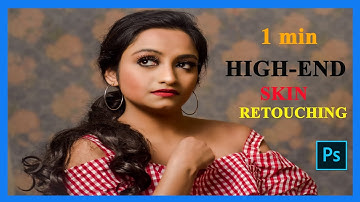 High-End Skin Retouching with just 2 Layers!- Photoshop Tutorial || Step by Step ||