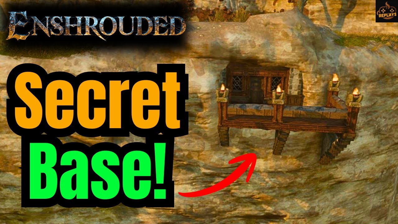 I Built A Secret Cliffside Grotto In Enshrouded