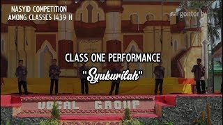 Download Lagu Syukurilah -  Nasyid Gontor Class One 1439 MP3