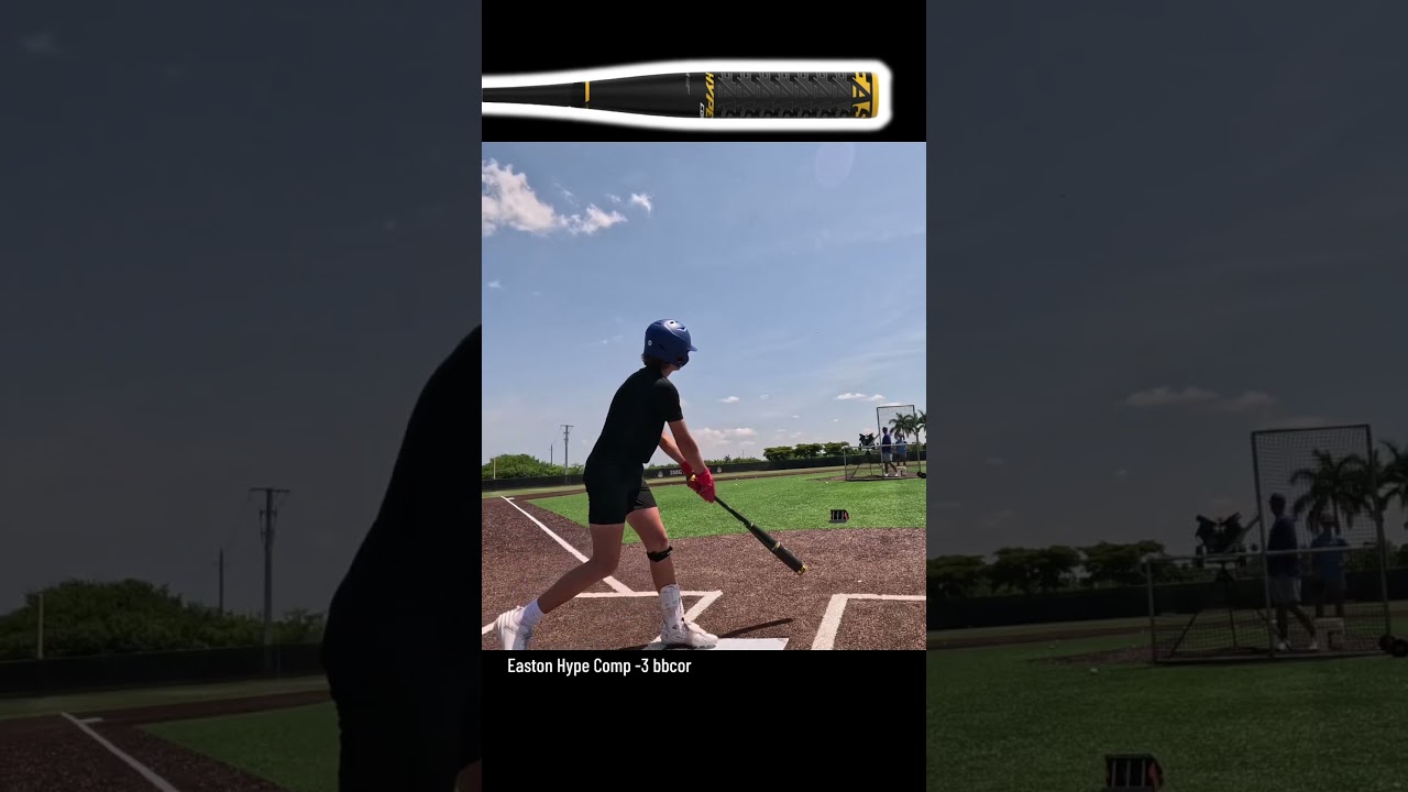 VELO No Stride Swings with the Easton Hype Comp bbcor at IMG Academy 