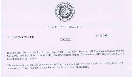 CU 2ND SEM RESULT NOTICE 2024 || CU এক্ষুনি রেজাল্টের নোটিশ দিলো 🔥 CU 2nd Semester Result Date 2024