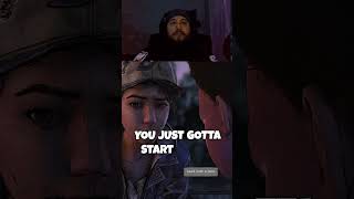 AJ's Awkward Apology #twitch #gaming #telltalegames #skyboundgames #thewalkingdead #streamer