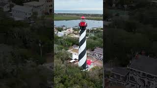 Flying around the St. Augustine Lighthouse #shorts