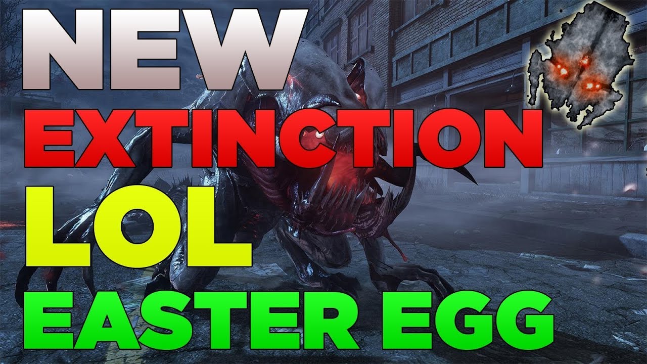 COD Ghosts: Extinction LOL Easter Egg - YouTube