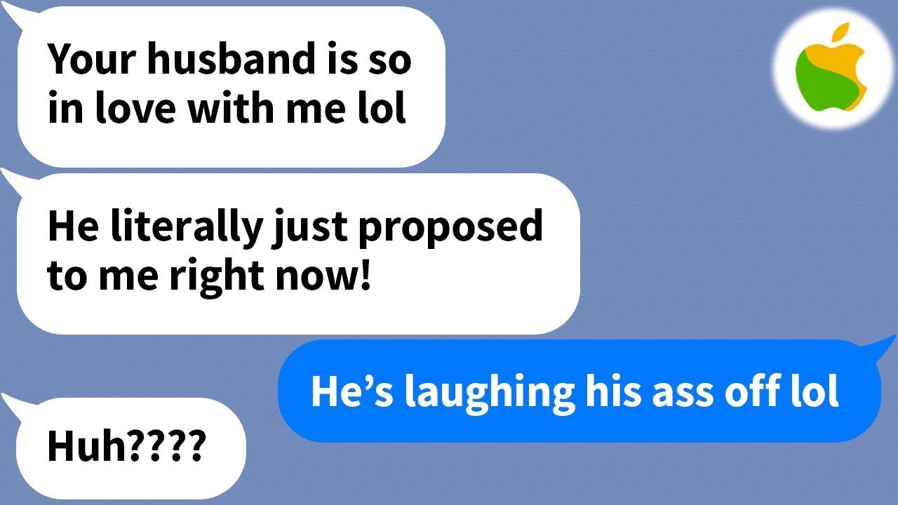 【Apple】 I got a message from my sister who was trying to steal my husband