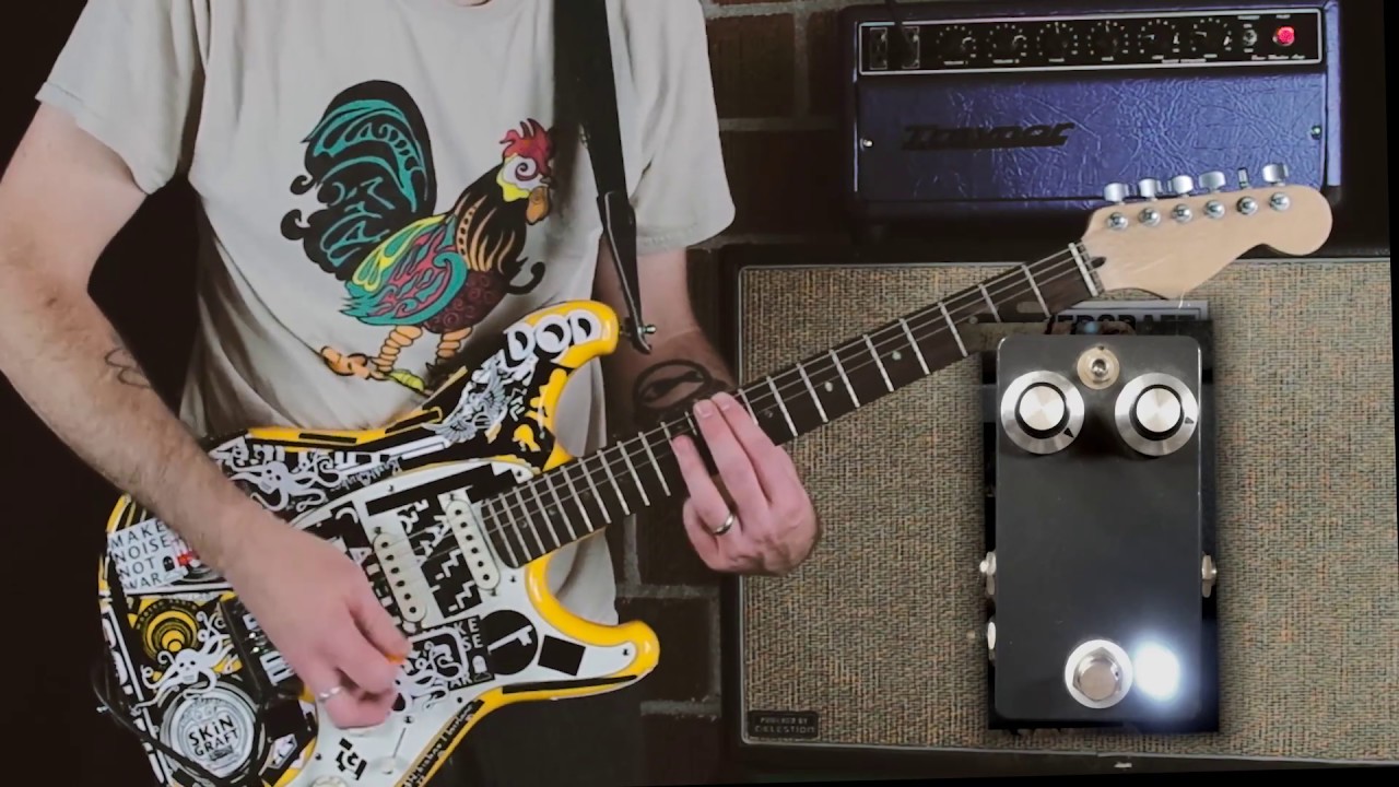 ギター HARMONIC PERCOLATOR Clone Blue Harmonic Percolator Clone Demo - YouTube