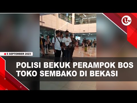 POLISI BEKUK PER4MPOK BOS TOKO SEMBAKO DI BEKASI | U-NEWS