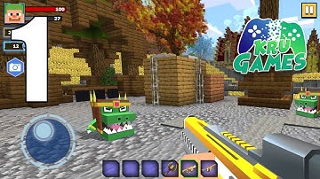 Fire Craft: 3D Pixel World Gameplay Walkthrough #1 (Android, IOS)