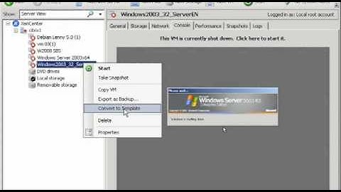 Citrix XenServer online backup and recovery