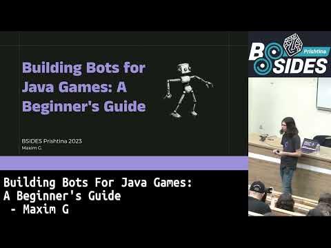 Building Bots for Java Games: A Beginner's Guide - Maxim G - YouTube
