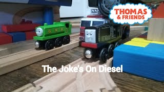 The Joke's On Diesel | Thomas And Friends Wooden Railway Remake From @ThomasFan2002