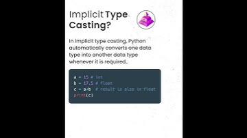Type casting in Python with example #education